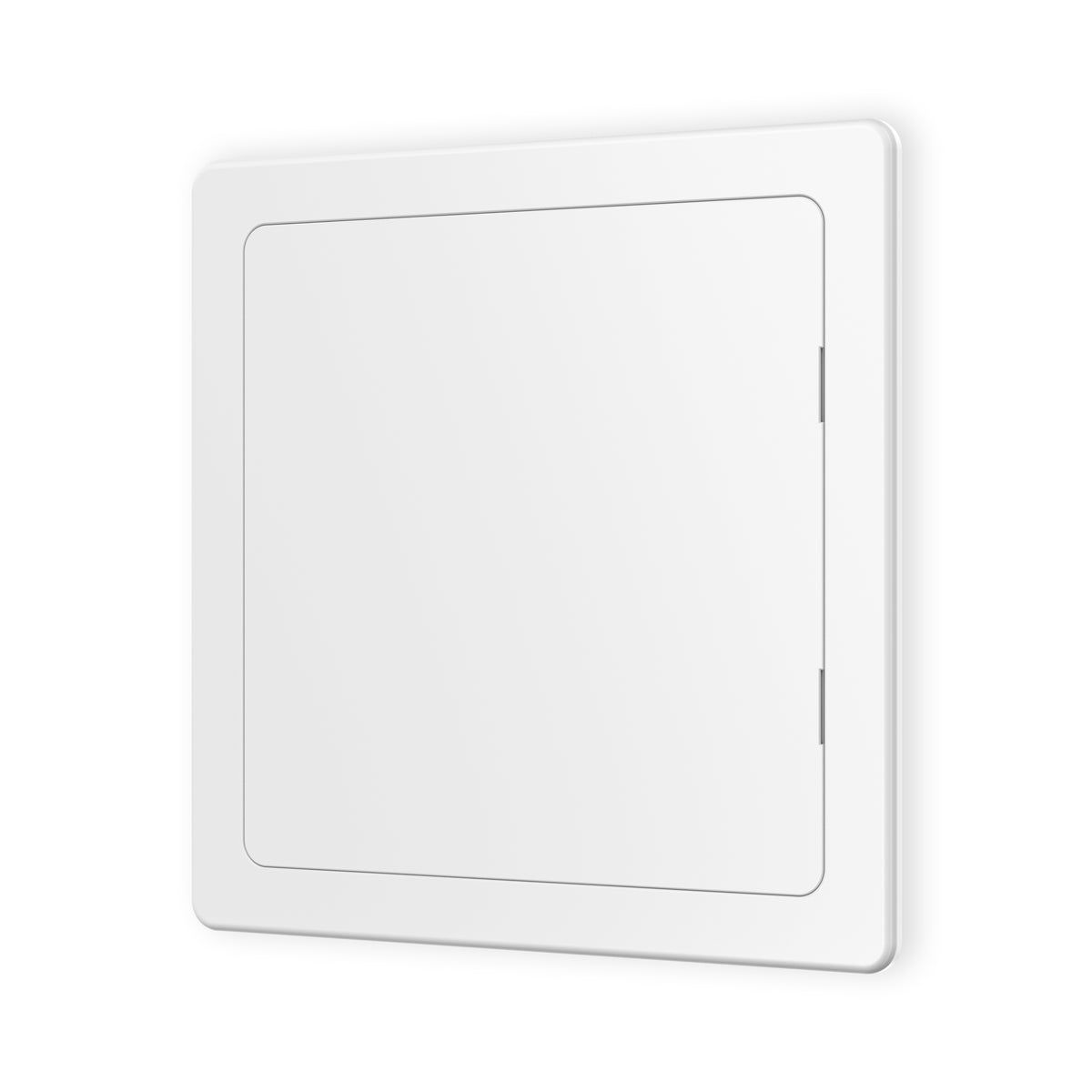 12" x 12" White Heavy-Duty Plastic Access Panel for Drywall: Premium Wall Hole Cover & Plumbing Panel