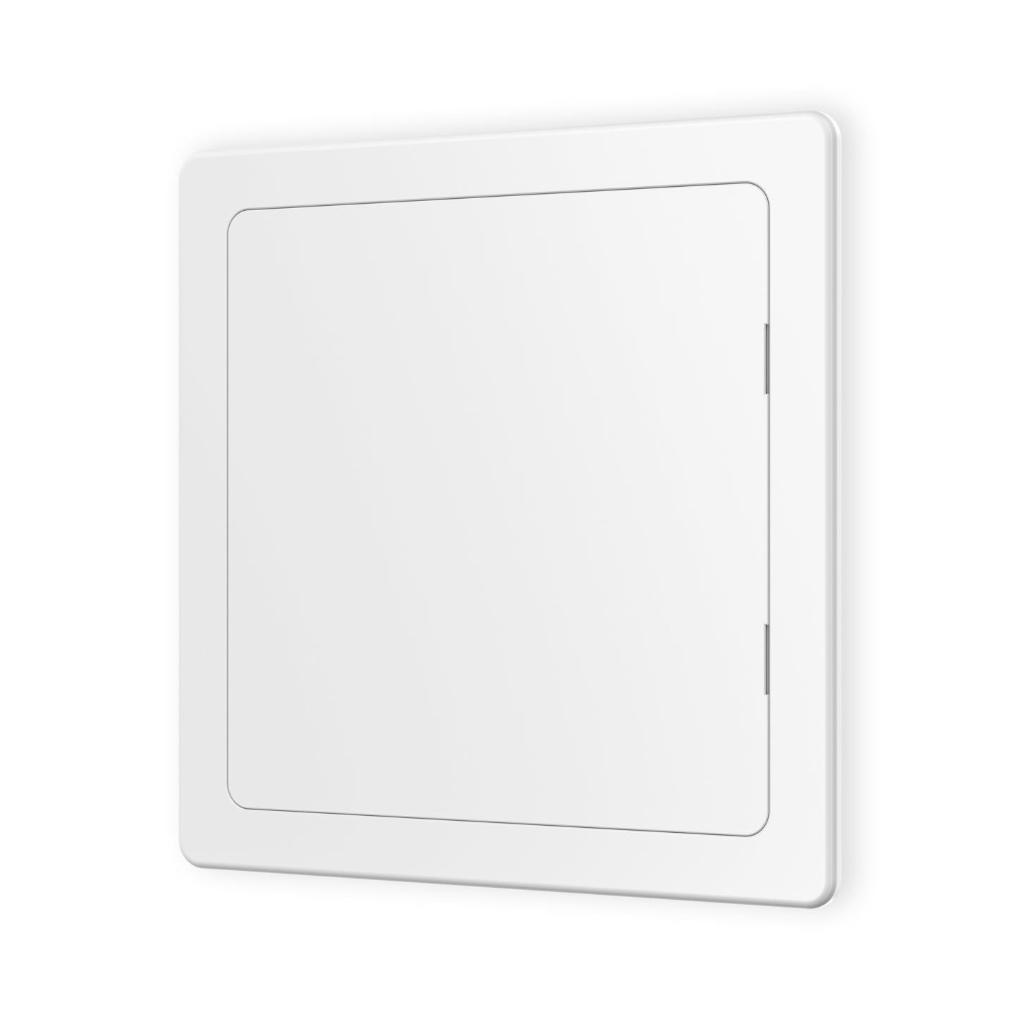 14" x 14" White Heavy-Duty Plastic Access Panel for Drywall: Premium Wall Hole Cover & Plumbing Panel