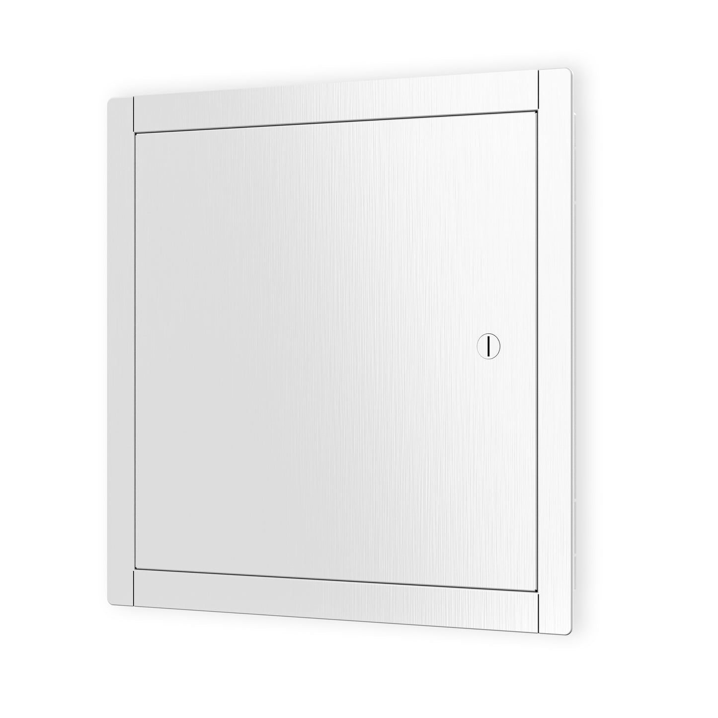 20" x 20" White Powder-Coated Steel Metal Access Panel: Sleek Flush Mount for Drywall
