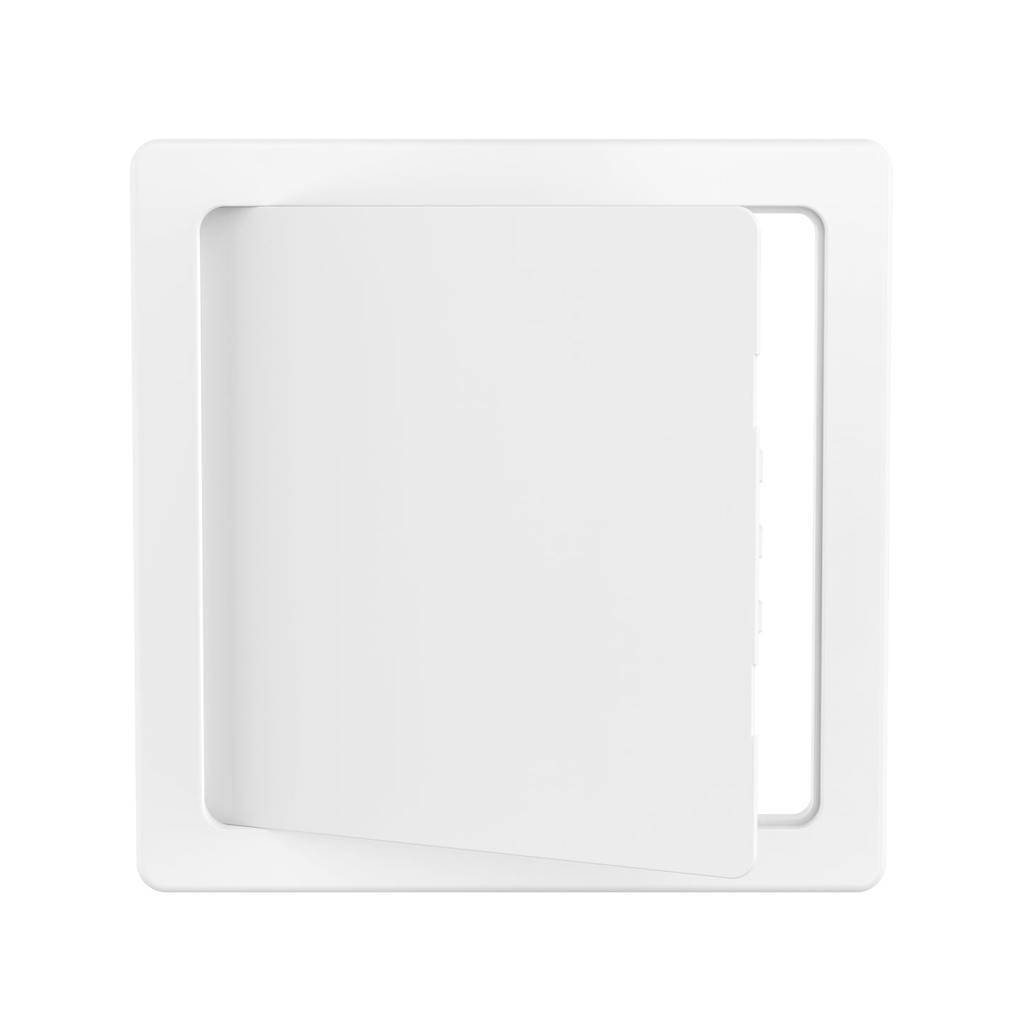 8 x 8 Inch White Heavy-Duty Plastic Access Panel for Drywall: Premium Wall Hole Cover & Plumbing Panel