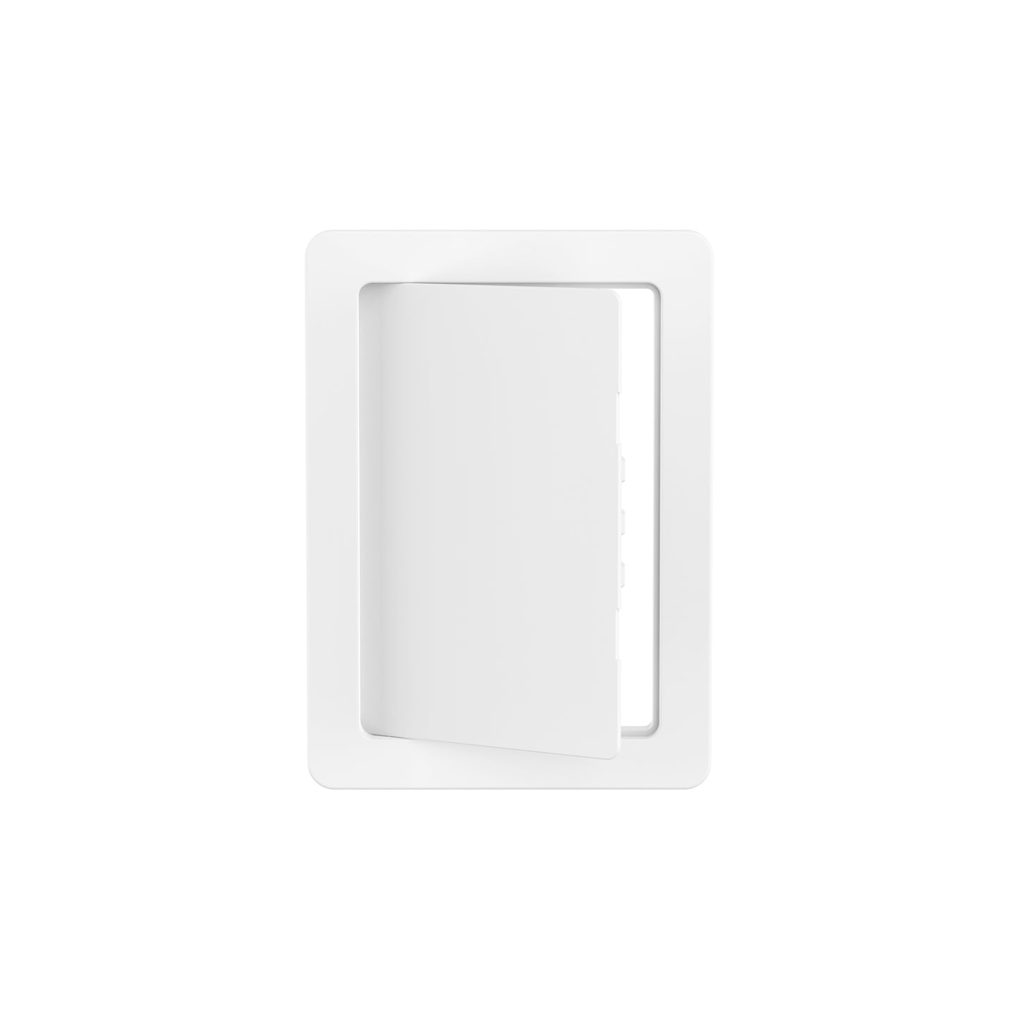 4 x 6 Inch White Heavy-Duty Plastic Access Panel for Drywall: Premium Wall Hole Cover & Plumbing Panel