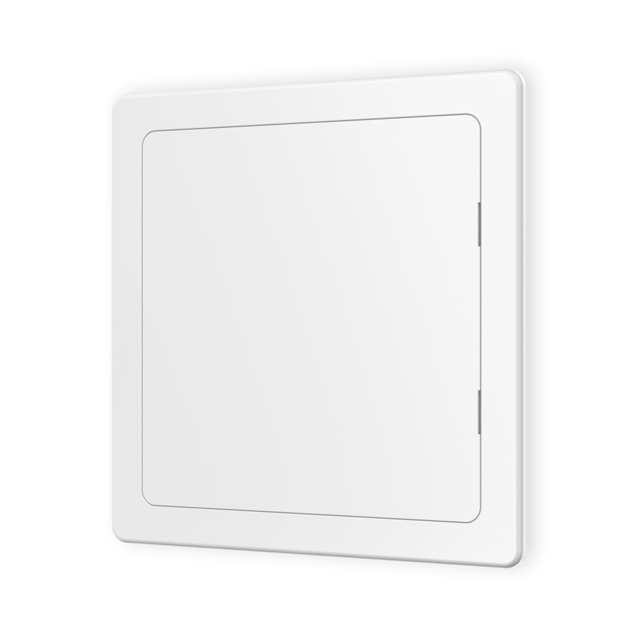12" x 12" White Heavy-Duty Plastic Access Panel for Drywall: Premium Wall Hole Cover & Plumbing Panel view 1 of 8