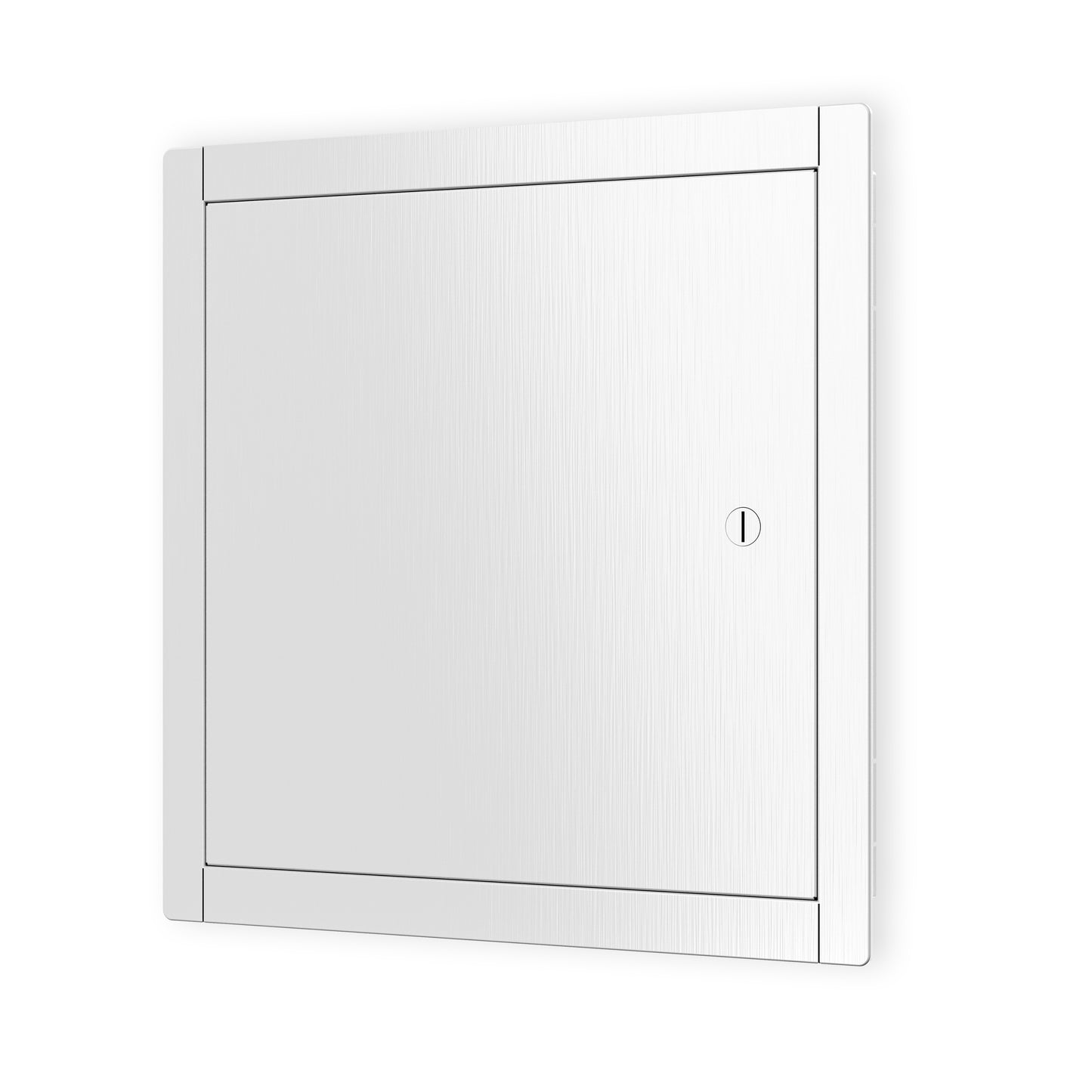 16" x 16" White Powder-Coated Steel Metal Access Panel: Sleek Flush Mount for Drywall