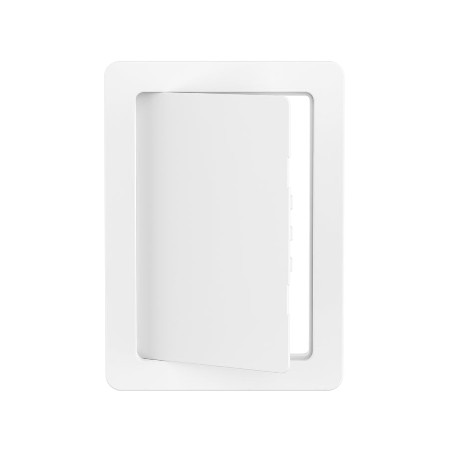 4" x 6" White Heavy-Duty Plastic Access Panel for Drywall: Premium Wall Hole Cover & Plumbing Panel view 1 of 7